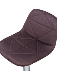 Стул барный DOBRIN DINA (коричневый) 2 шт