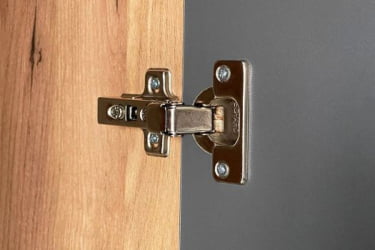 Шкаф двухдверный Адам MSA-03 дуб крафт золотой/графит