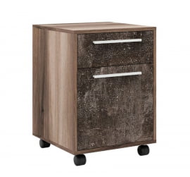 Тумба под стол B-TONE BTN36130242 Вяз Бетон темный