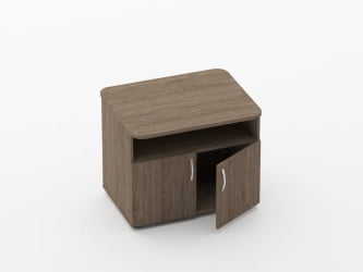 Тумба под оргтехнику Глассй 3.16.10 Дуб Верцаска / Glassy