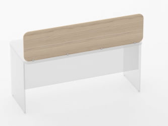 Экран разделительный прямой Glassy 5.14.16 Венге