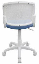 Кресло детское БЮРОКРАТ CH-W296NX/26-24 Белый Голубой