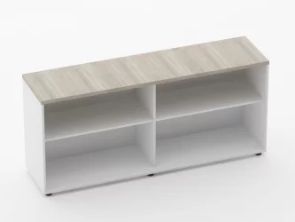 Тумба открытая Deka 9.01.165 Дуб Сантана светлый/Белый