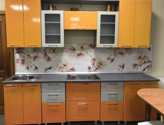 Глянцевый фартук (КОМПОЗИТ) KM 08