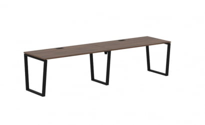 Бенч-система ЕДИС ЕВВСТ 3180 Дуб Денвер темный Черный / EDIS EVWST