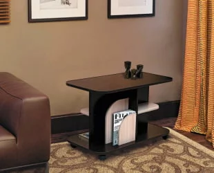 Стол журнальный №7 Венге/Каштан Львов