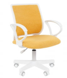 Детский стул CHAIRMAN KIDS 112 велюр Лимон