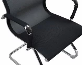 Офисное кресло для посетителей DOBRIN CODY MESH Черный