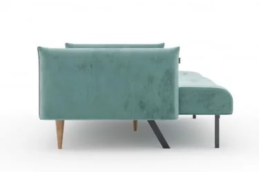 Серый диван из велюра Протей ЛД 309.010.000 Зеленый Светло-серый