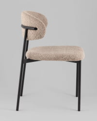 Стул Севйн букле кофейный / Sevyn