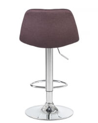 Стул барный DOBRIN DINA (коричневый) 2 шт