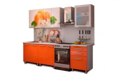 Кухонный гарнитур 1,8 м Персик