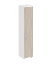 Двухстворчатый шкаф Sigma SG.812.WH.OD.OD.R Белый Дуб темный