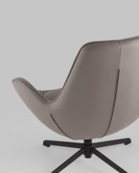 Кресло TopChairs Ostra серый