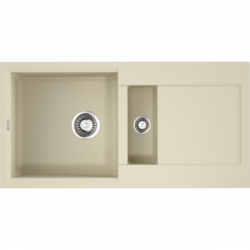 Мойка Omoikiri Sakaime 86-2-Be Tetogranit/Ваниль