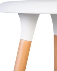 Табурет барный DOBRIN ROYCE Белый W-02