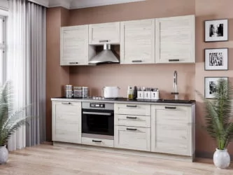 Тумба кухонная 600 для встраиваемой техники Винченца ЛД 234.250.000.014 Белый Дуб Крафт белый