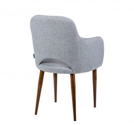 Стул с подлокотниками Ledger Сканди Грей Торех