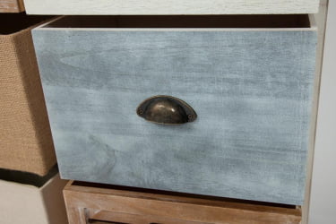 Тумба с 6 ящиками Secret De Maison MARITIME 6 ( mod. HX16-006NS ) butter white/navy design