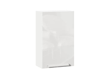 Шкаф кухонный 600 высокий Герда ЛД 272.455.000 Белый/Белый глянец