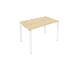 Стол письменный METAL SYSTEM Б.СП-2 Акация/Белый