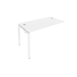 Проходной наборный элемент рабочей станции Metal System Б.ПРС-СП-1.3 Белый