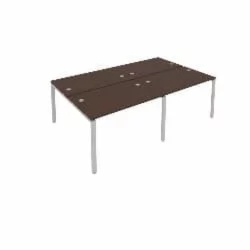 Рабочая станция на 4 раб.места Метал Сйстем Б.СМ-4.2 Венге/Серый / Metal System