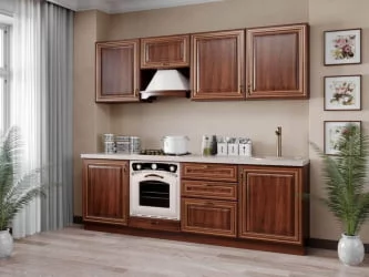 Тумба кухонная 400 с 3 ящиками (4) Кантри ЛД 235.034.000 Ноче Таволато