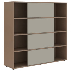 Стеллаж со слайд-дверьми VELION VMCS 1615 Аметист Кобра