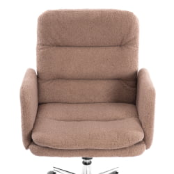 Кресло Dover хром букле, коричневый, barni cocoa