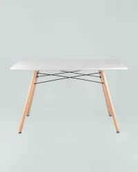 Стол Еамес ДСВ Реcтангле Белый / Eames DSW Rectangle