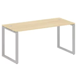 Стол письменный на О-образном м/к METAL SYSTEM БО.СП-4 Акация/Серый