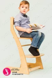 Детский стул из фанеры Усура Древесный