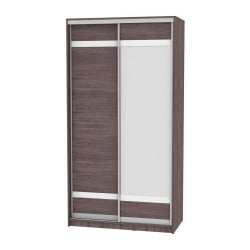 Шкаф-купе коричневый B-220х120х60-3(ЯАТ-D9D10)
