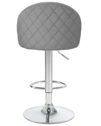 Стул барный DOBRIN MILANA (серый велюр (MJ9-75)) 2 шт