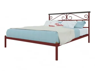 Кровать Эсмеральда 1600х1900 Красная