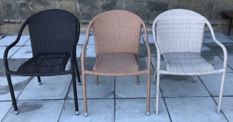 Плетеное кресло из искусственного ротанга AFM-318A-Brown