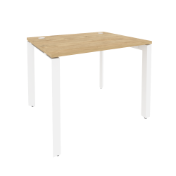 Стол рабочий на П-образном м/к ONIX O.MP-SP-1.8 Тиквуд Светлый/Белый