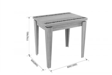 Раскладной стол Фантазия Дуб сонома