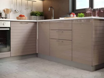 Тумба кухонная угловая 1000 Анастасия ЛД 021.063.000 Капучино