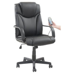 Кресло с массажным модулем БРАБИКС Релакс МС-001 Черный / BRABIX Relax MS-001