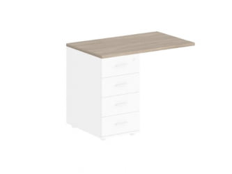 Топ тумбы приставной Сигма СГ.595.ОЛ Дуб светлый / Sigma SG.595.OL