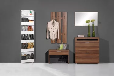 Поворотный шкаф в белом стекле Drive SP Белый