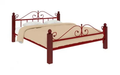 Кровать Диана Lux plus 1400х2000 Красная