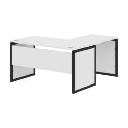 Угловой компьютерный стол XTEN-QP XQPCT 1415 L Белый Антрацит