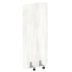 Перегородка на металлических опорах, на роликах R-line DP.R-80-180 Снежная Патина