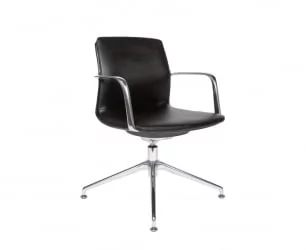 Конференц-кресло Лилль CF экокожа Черный