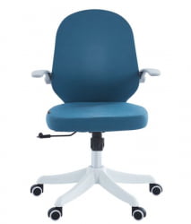 Детское компьютерное кресло CHAIRMAN CH107 ткань голубой (M)