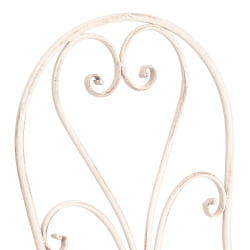 Стул Love Chair (PL08-11140) стальной сплав, античный белый, 40х47,5х94 см