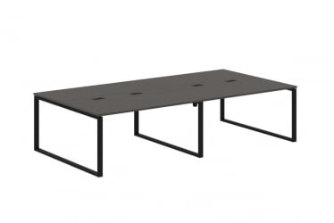 Переговорный стол ЕДИС ЕКCТ 3116 Мокко Мокко Черный / EDIS EQCT